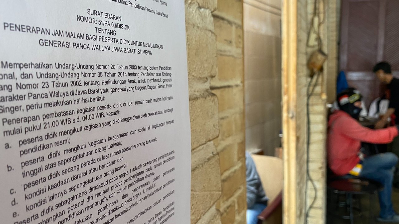 Tim Patroli Gabungan Razia Pelajar di Jabar yang Berkeliaran saat Jam Malam