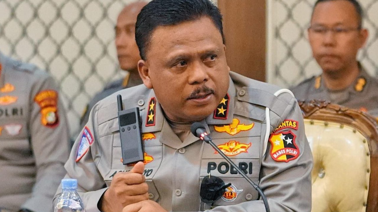 Menurut AHY keberadaan truk ODOL sudah sangat meresahkan. (Liputan6.com/Angga Yuniar)