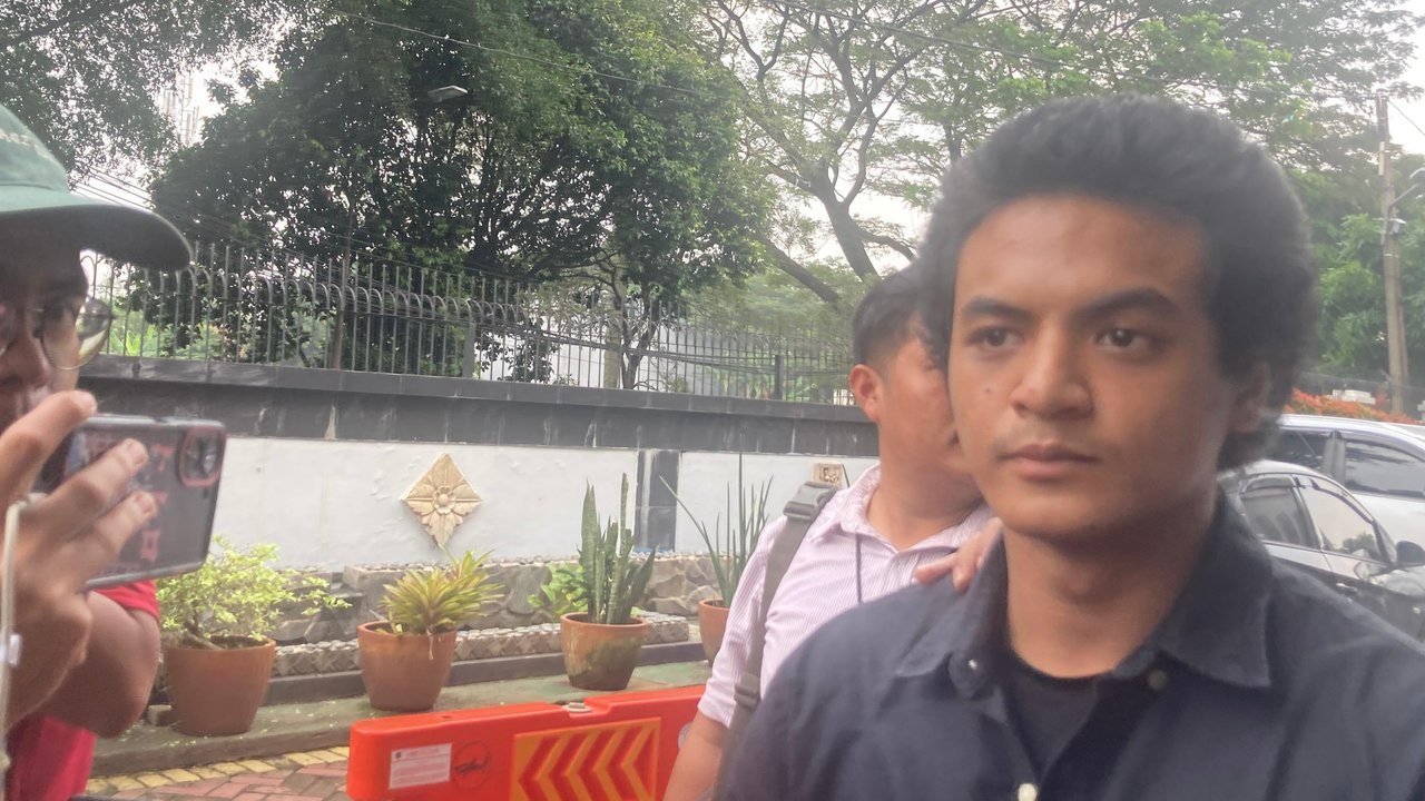 Vadel Badjideh di Polres Metro Jakarta Selatan, Rabu (20/11/2024). (Dok. Via M. Altaf Jauhar)