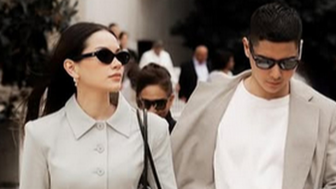 Gaya Simple nan Elegan Alyssa Daguise ke Pernikahan Kakak di Paris, Gandeng Al Ghazali