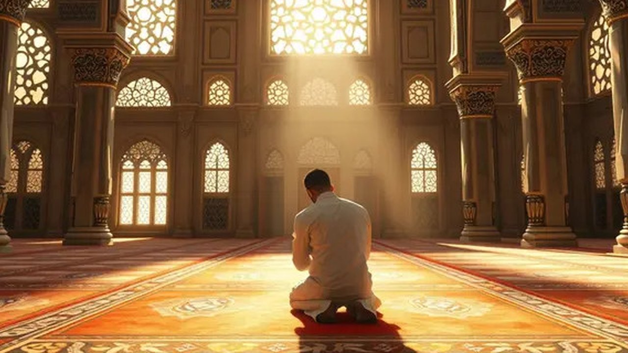cara solat hajat Ilustrasi dibuat AI