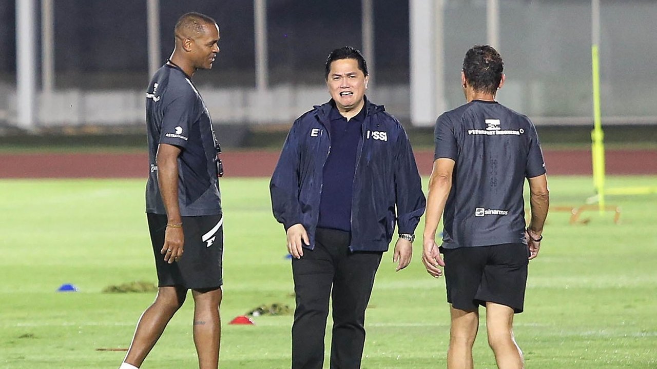 Jelang Lawan China, Erick Thohir Minta Netizen Indonesia Jaga Sikap Jangan Galak-Galak