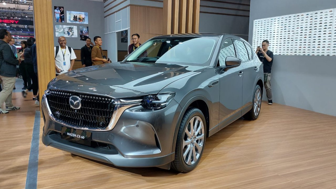 Peluncuran Mazda CX-60 Pro di GIIAS 2024. Liputan6.com/Septian Pamungkas