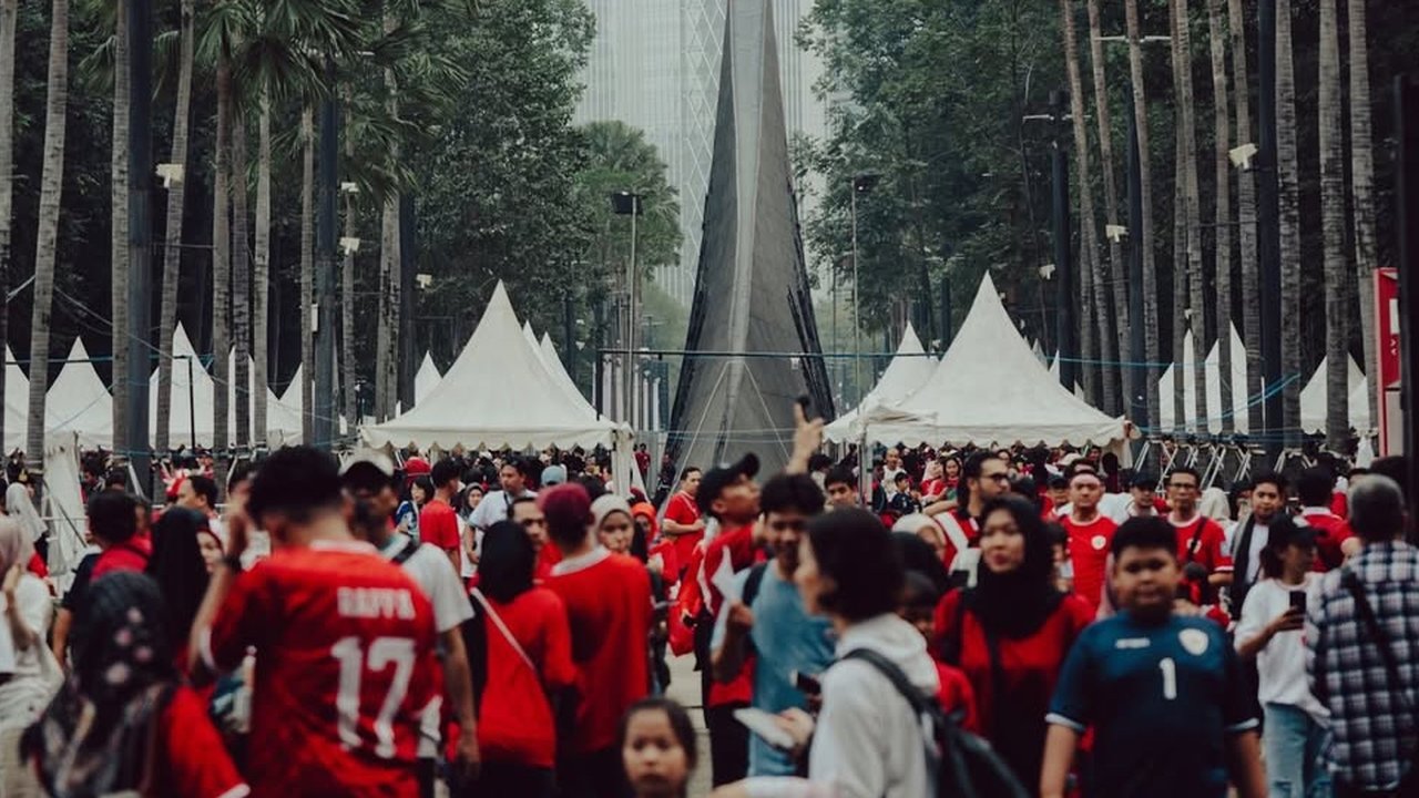Supporter Timnas Indonesia