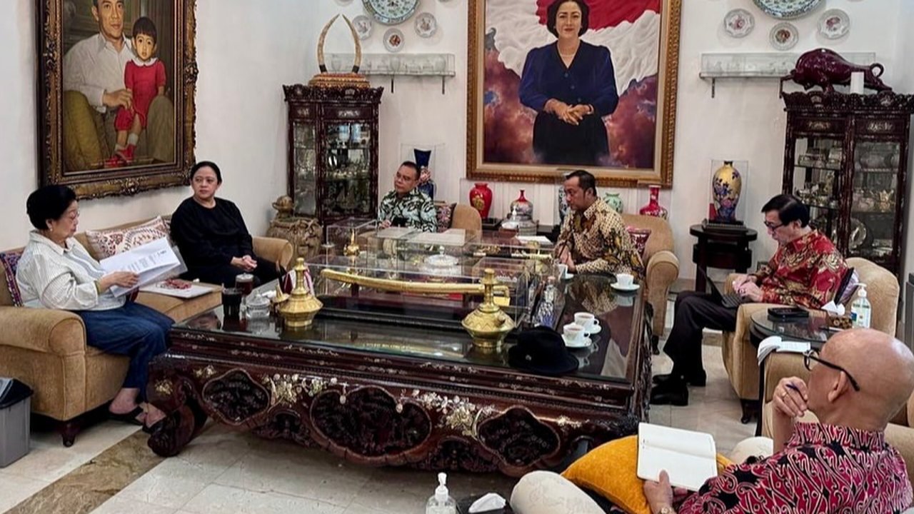 Dasco bertemu Megawati Soekarnoputri