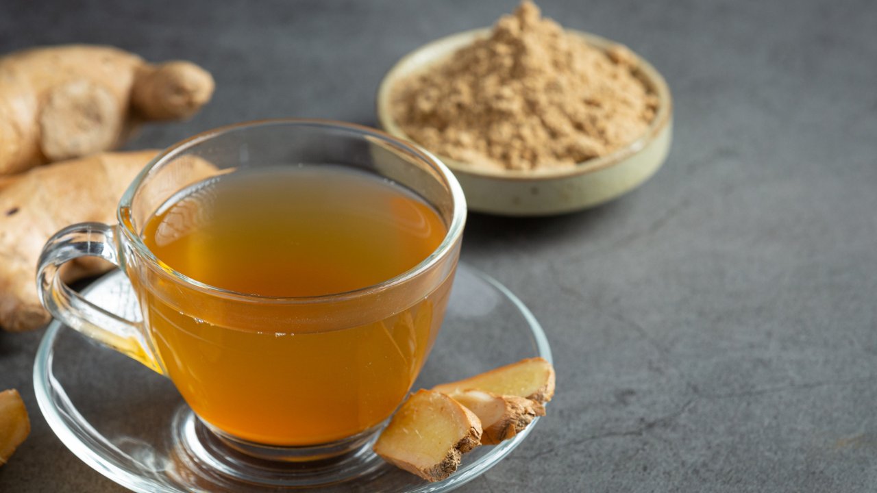 Ilustrasi Teh Jahe