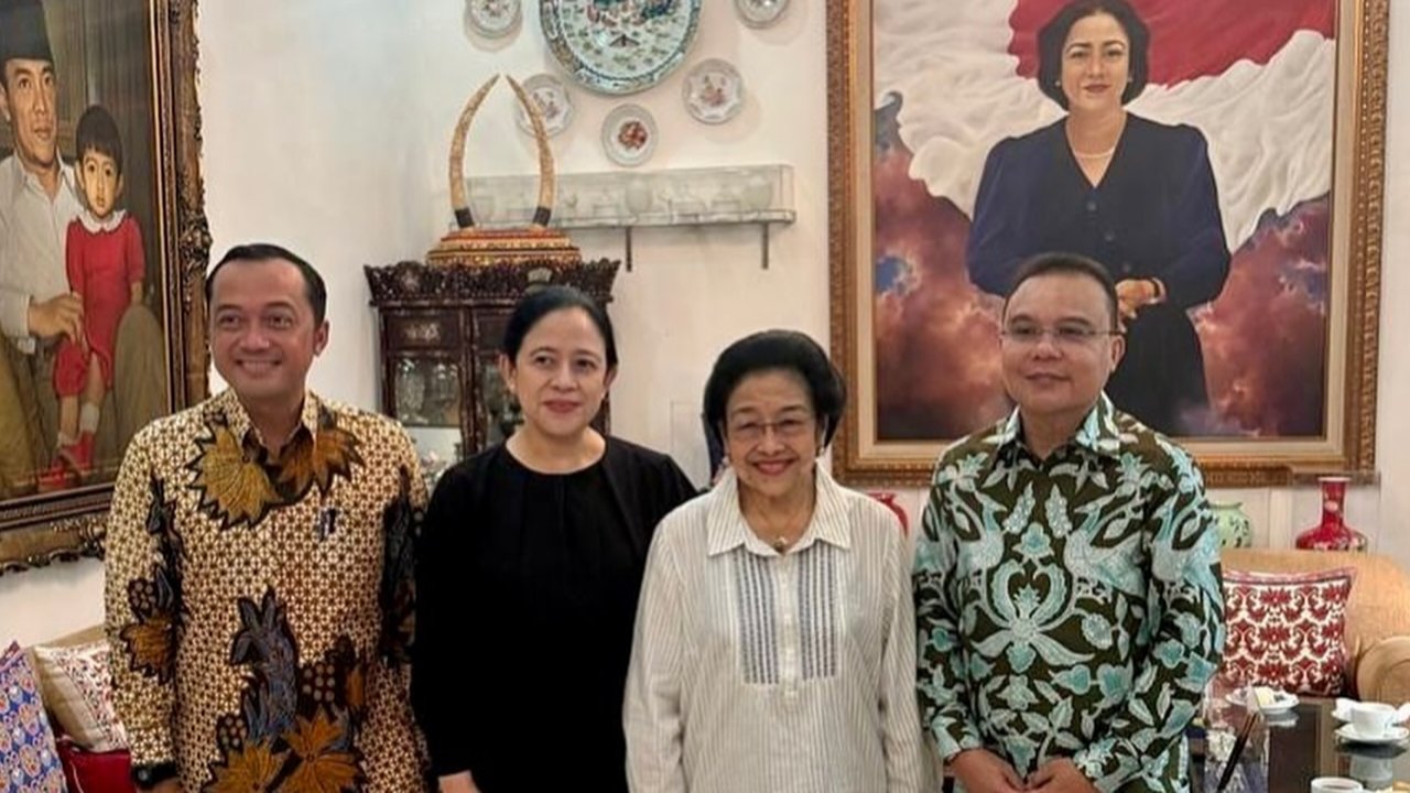 Bahlil Santai Tanggapi Pertemuan Dasco dan Megawati di Teuku Umar: Tak Ada yang Salah