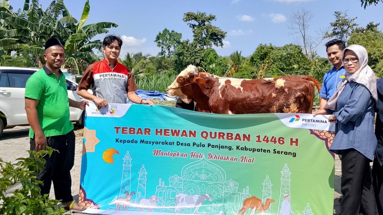 Pertamina salurkan hewan kurban