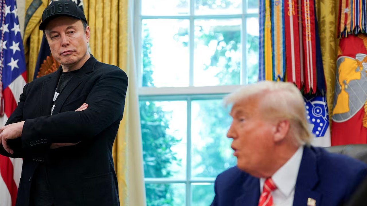 trump dan elon musk