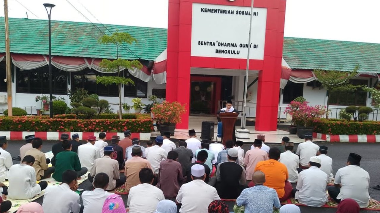 Kemensos Gelar Salat Iduladha dan Sembelih Hewan Kurban