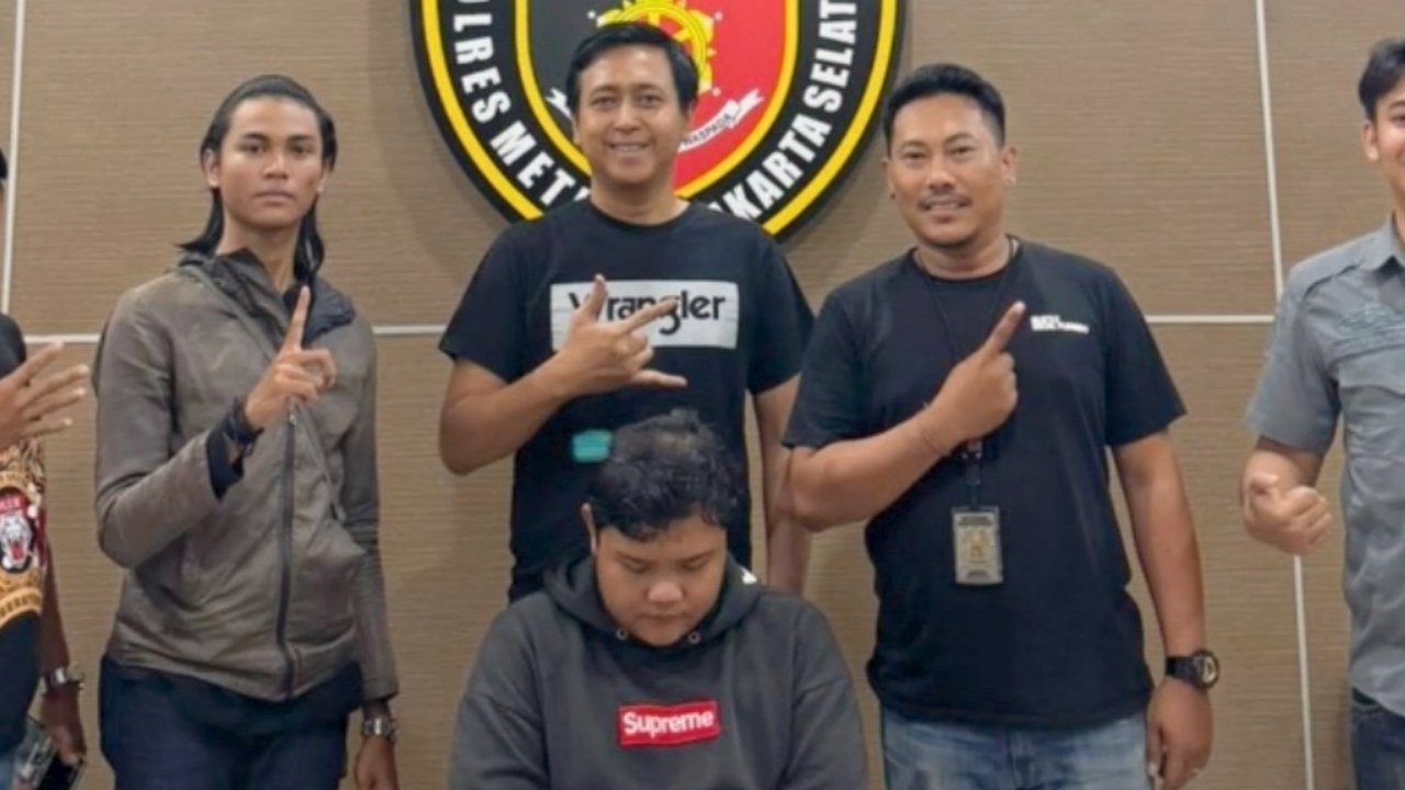 Tertunduk Lesu, Begini Tampang Begal Payudara di Lebak Bulus