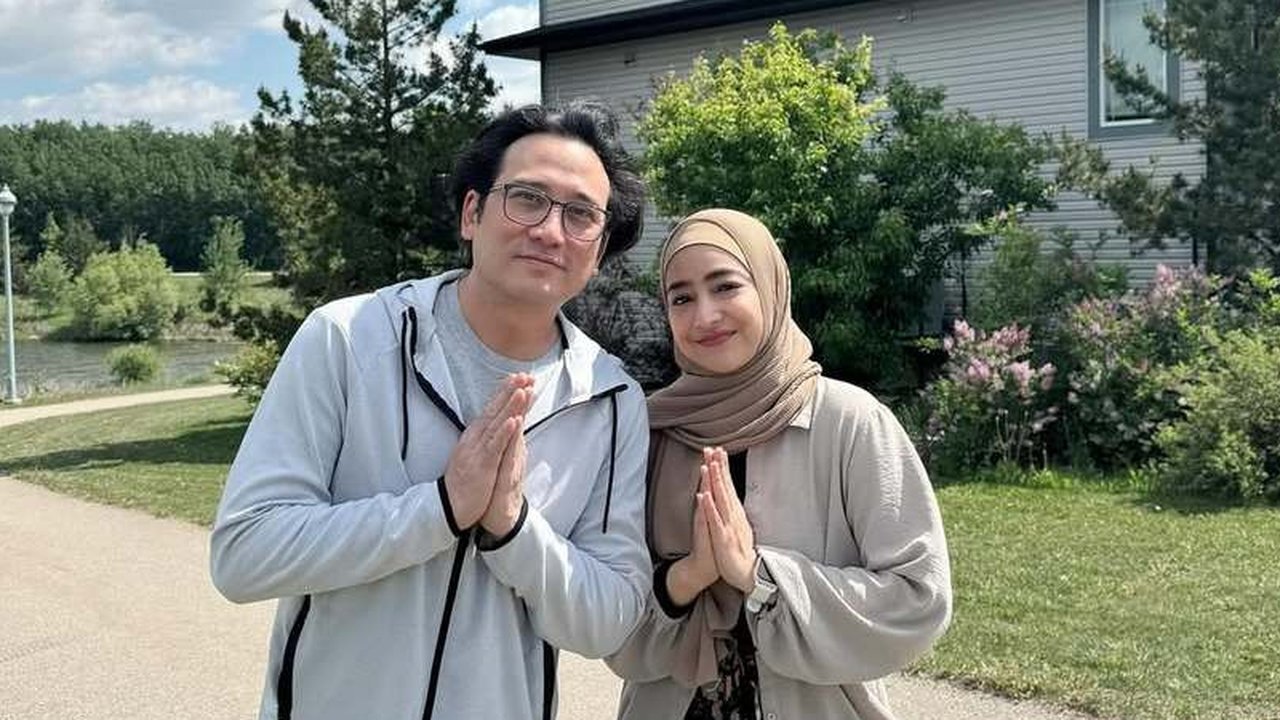 Potret Perayaan Idul Adha di Kanada Ala Cindy Fatikasari dan Tengku Firmansyah, Malah Olahraga dan Makan Martabak