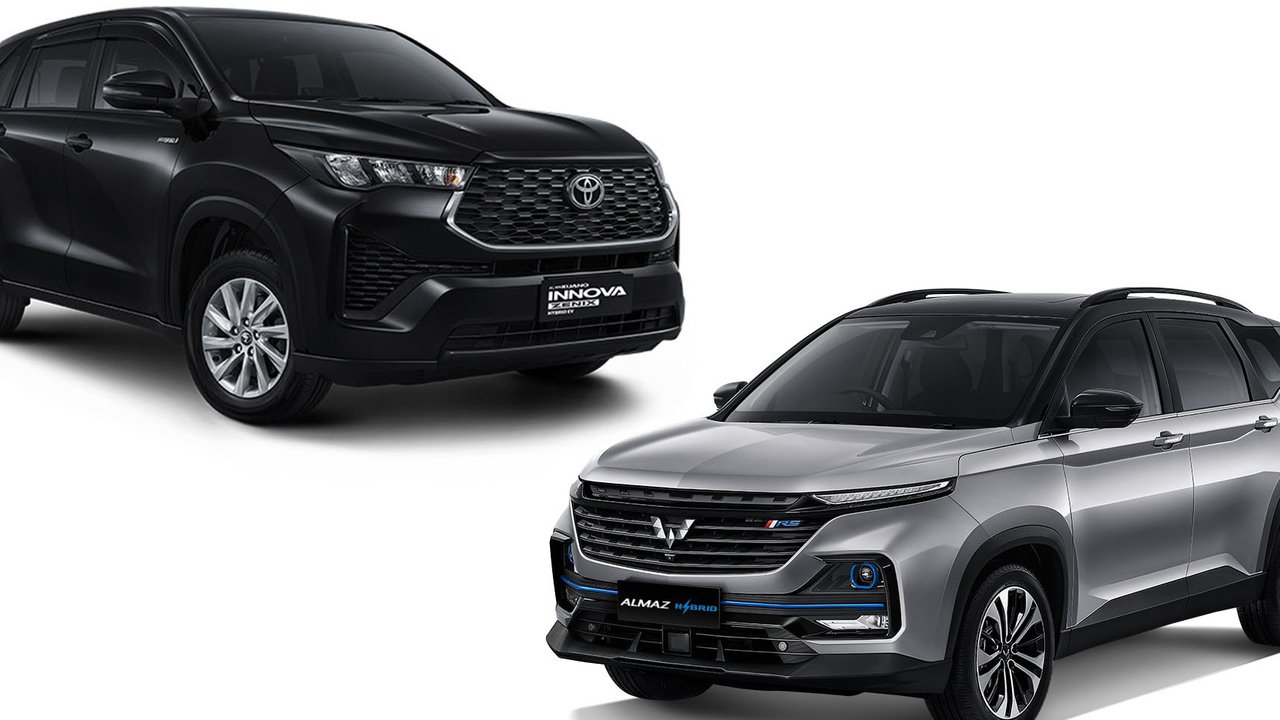Toyota Kijang Innova Zenix G Hybrid dan Wuling Almaz Hybrid (Ist.)