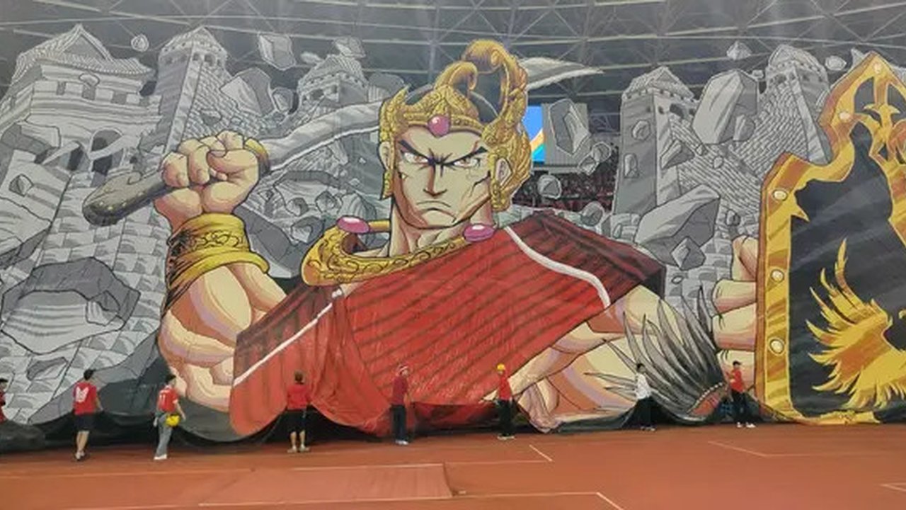 Timnas Indonesia bertarung melawan China pada lanjutan putaran ketiga kualifikasi Piala Dunia 2026 zona Asia grup C di Stadion Utama Gelora Bung Karno, Jakarta, Kamis (5/6/2025). (Liputan6.co