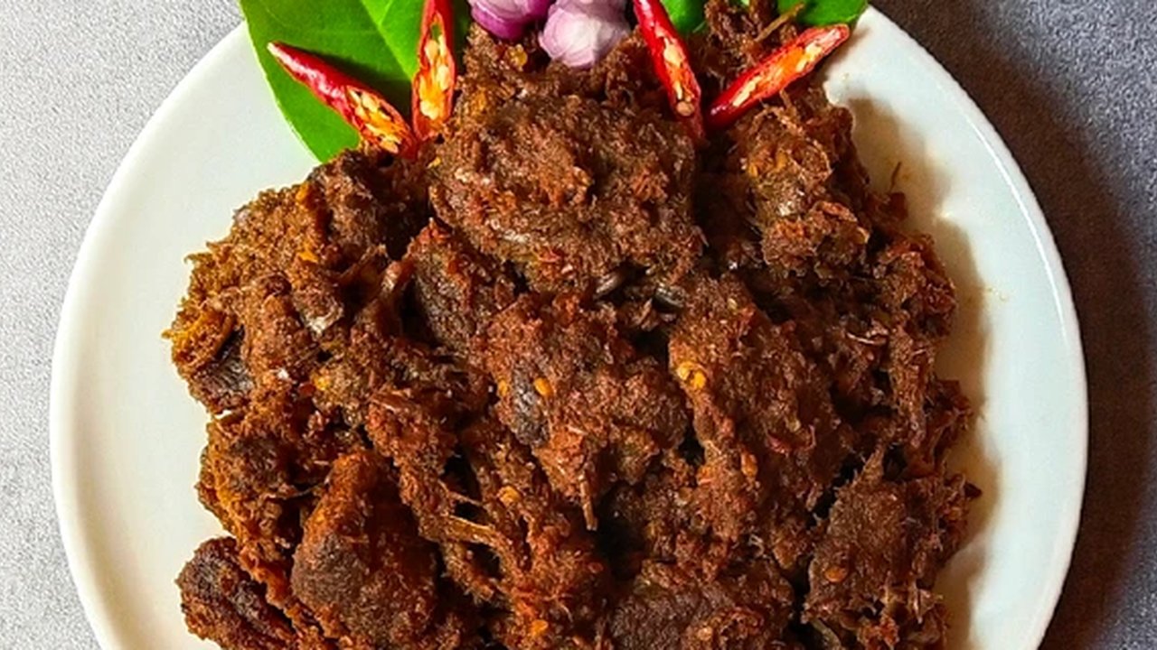 Ilustrasi Rendang Daging