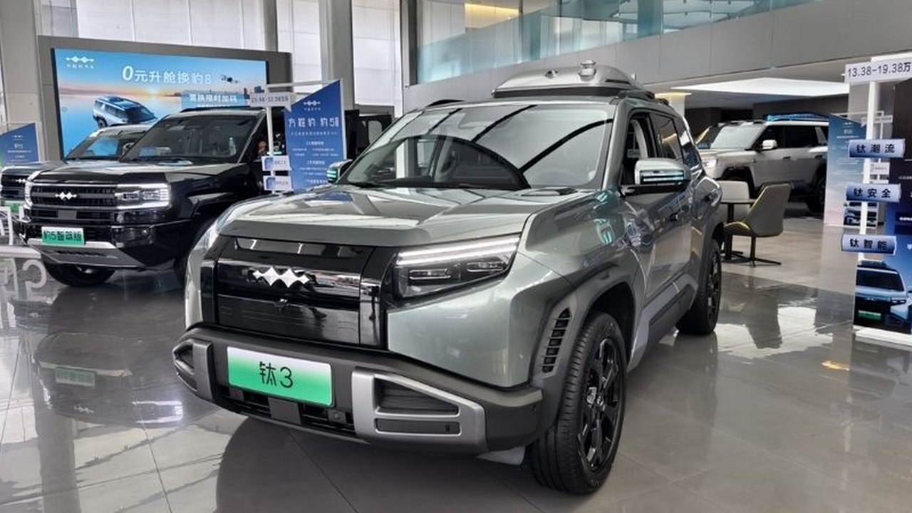 BYD kembali meluncurkan Fang Cheng Bao Tai 3
