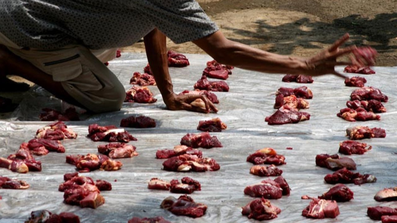 Ilustrasi Daging Kurban