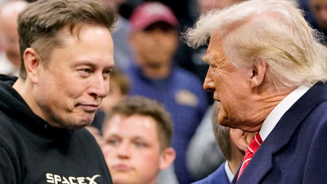 trump dan elon musk