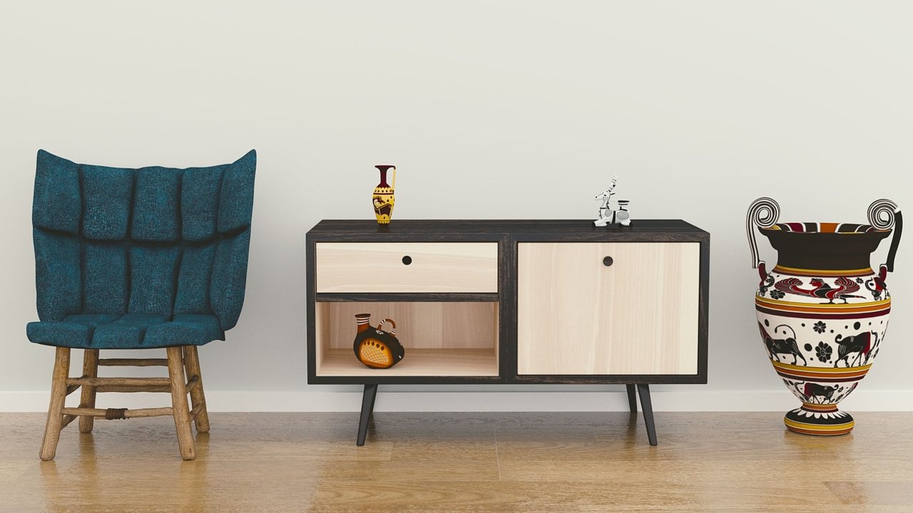 Ilustrasi meja modular