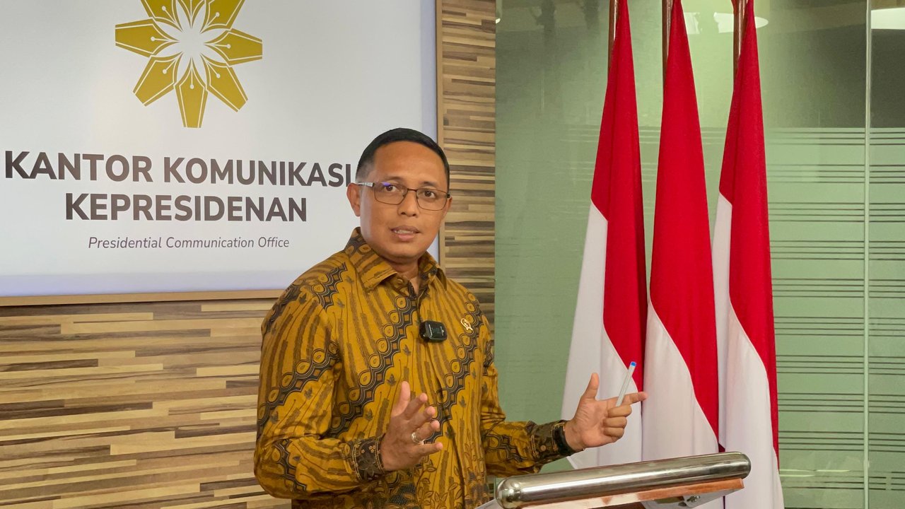 Kepala Komunikasi Kepresidenan atau Presidential Communication Office (PCO), Hasan Nasbi.