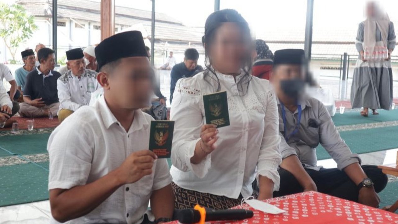 Momen Haru Pernikahan Narapidana di Lapas, Ucap Setia dari Balik Jeruji Gara-Gara Ditinggal Istri