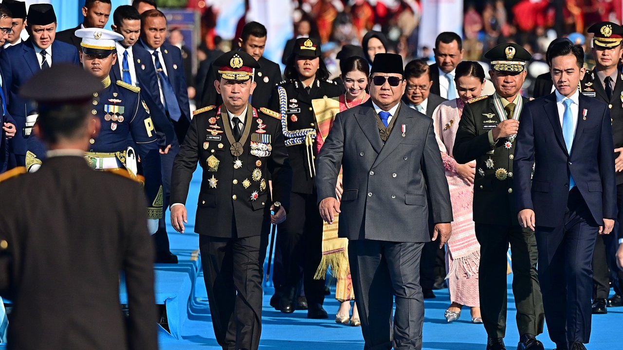Janji Kapolri Depan Prabowo di HUT Ke-79 Bhayangkara