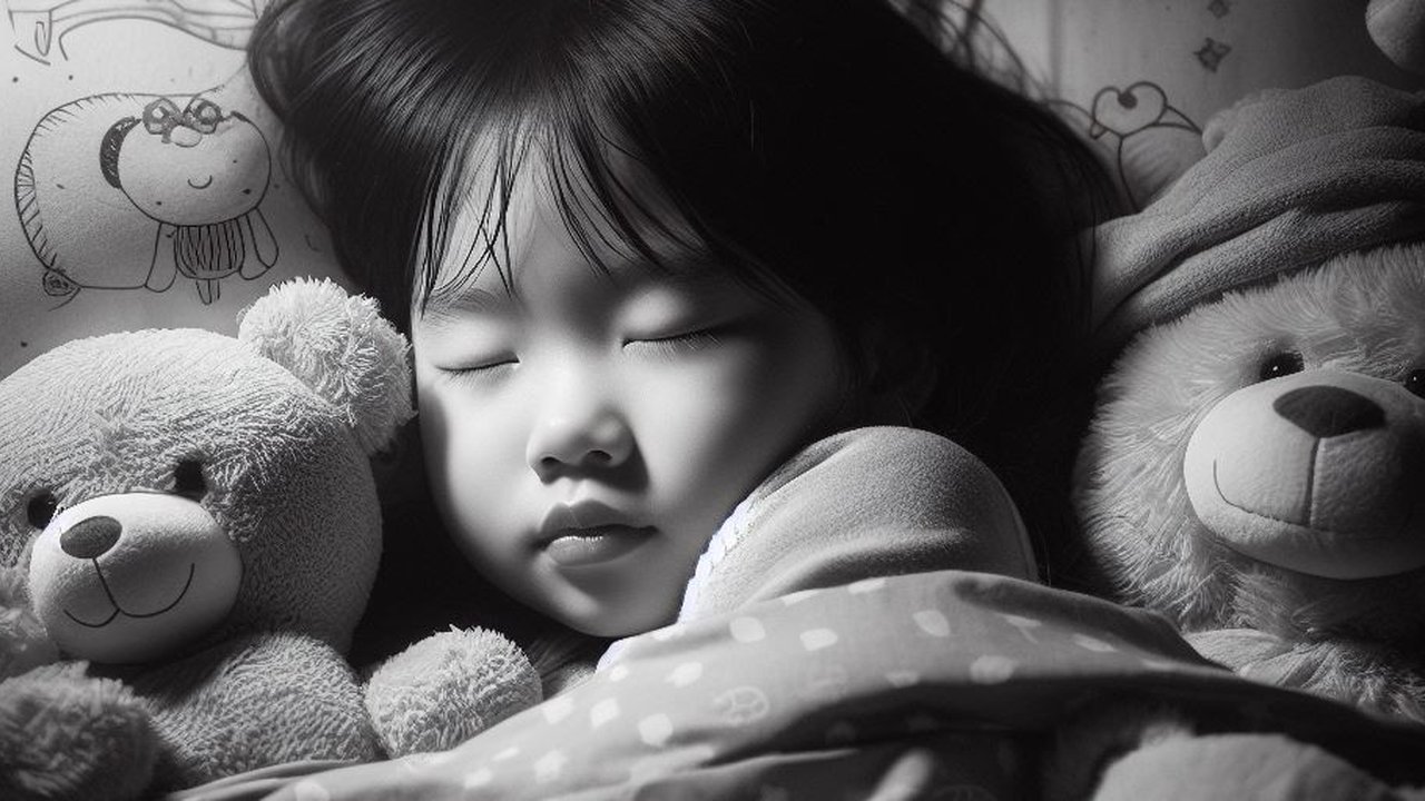 Ilustrasi Anak Tidur