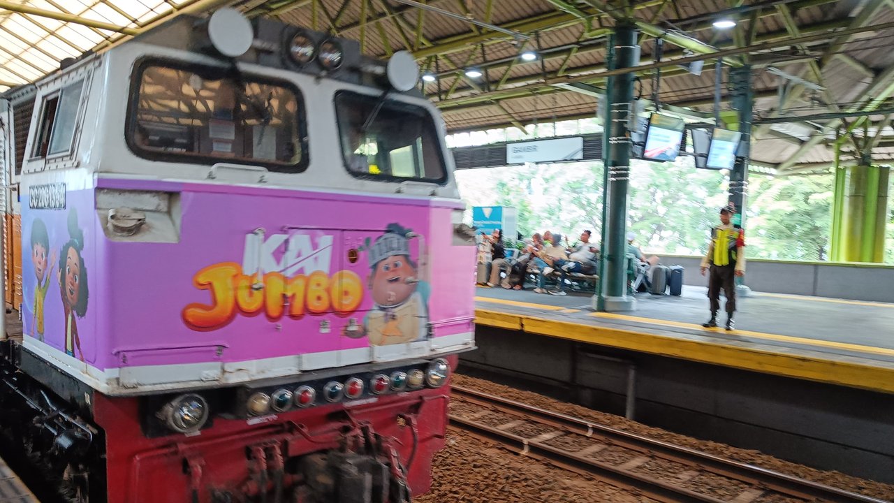 Animasi 'Jumbo' Kini Mejeng di Kereta Api Gambir-Solo