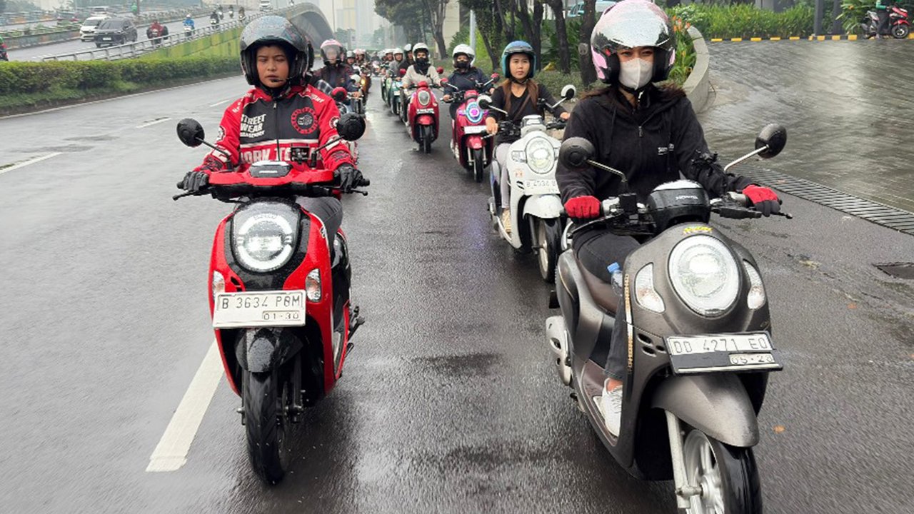 Rolling City, Nobar MotoGP, dan Stylo Berkendara: Gaya Hidup Komunitas Honda Ramaikan Jakarta Fair 2025