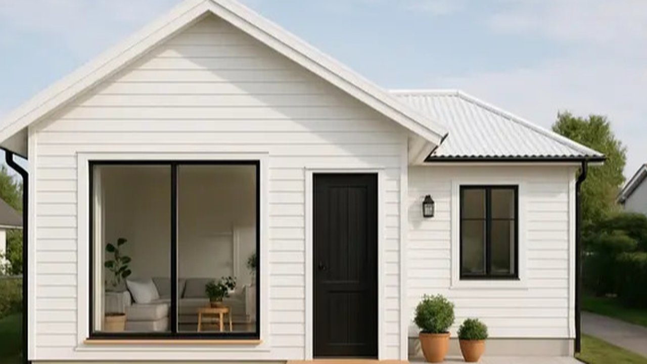 Gambar Rumah Minimalis Putih (created by AI)