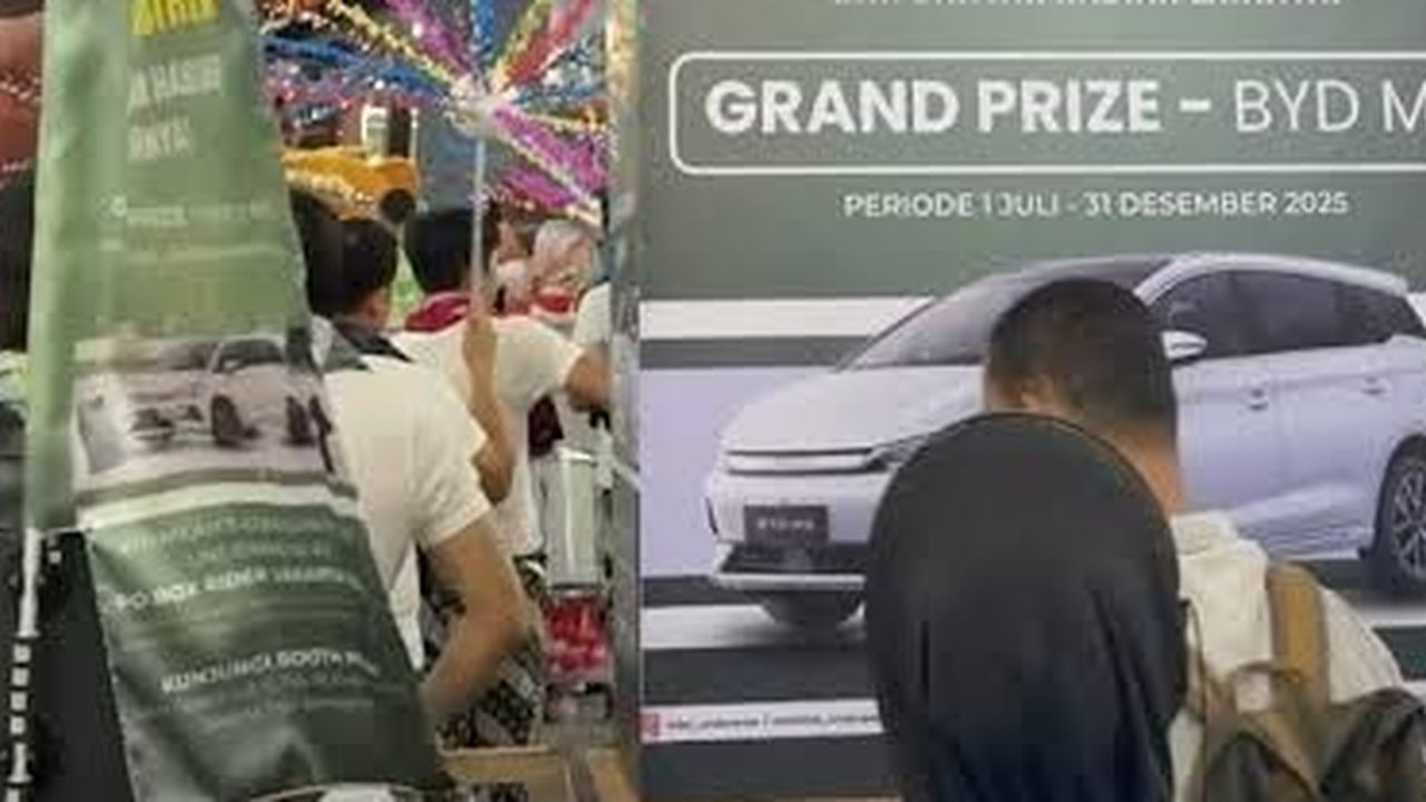 Undian Berhadiah Beli Kolor Dapat Mobil Listrik