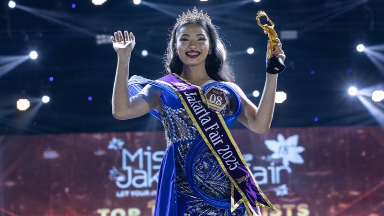 Nathasya Rizka Sakila resmi jadi Miss Jakarta Fair 2025