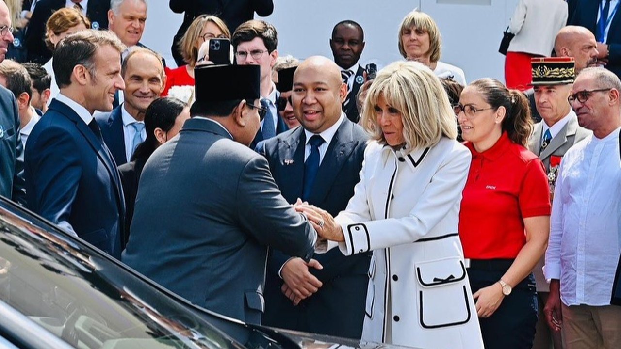 Presiden Prabowo dan Didit di Bastille Day Prancis