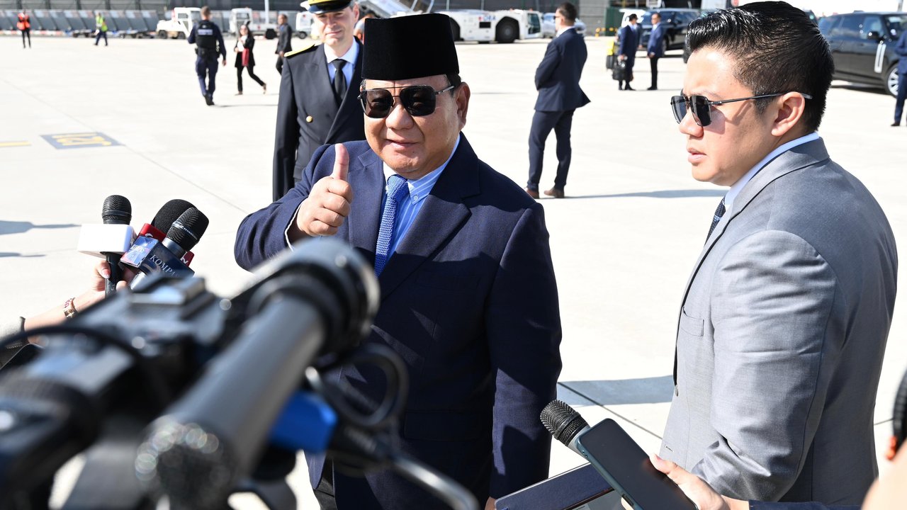 Prabowo Kembali ke Indonesia Usai Dua Pekan Lawatan di Luar Negeri