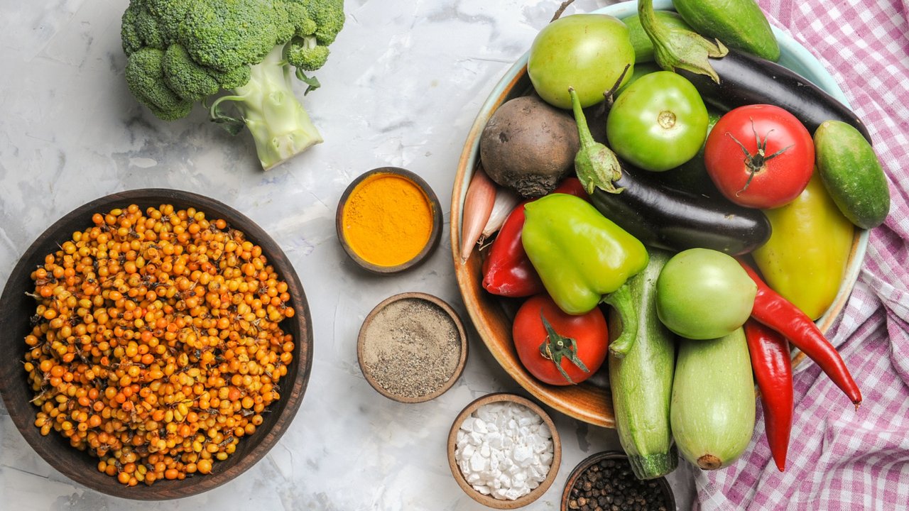 Ilustrasi Sayuran dan Rempah