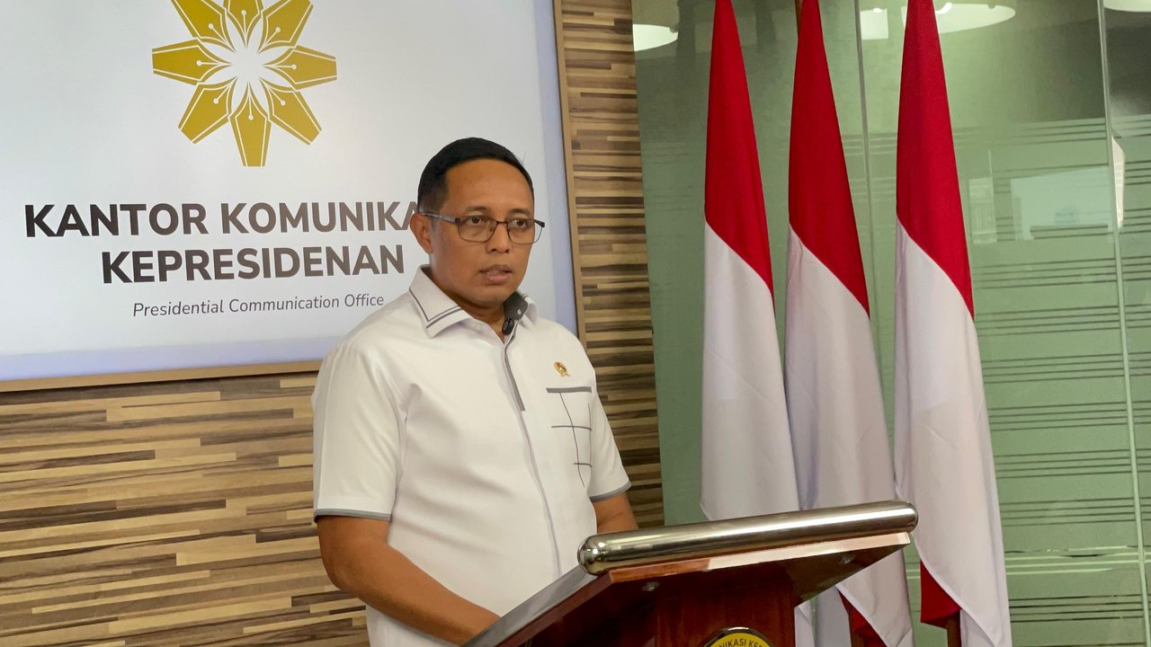Kepala Kantor Komunikasi Kepresidenan/PCO Hasan Nasbi