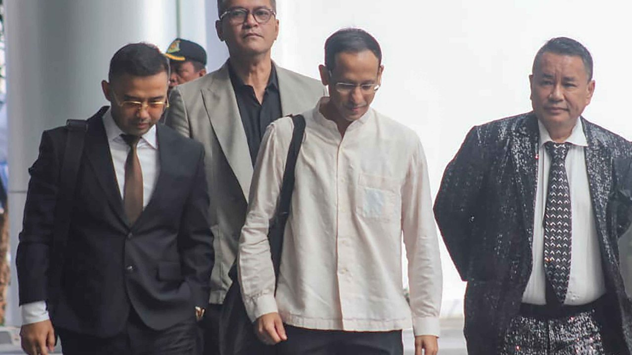 VIDEO: Peran Nadiem Kasus Pengadaan Laptop, Kejagung soal Jadi Tersangka 