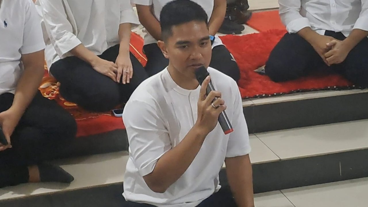 Ketua Umum Partai Solidaritas Indonesia (PSI), Kaesang Pangarep memutuskan untuk melakukan konsolidasi dengan kader jelang Pemilu Raya. (Dok. Tim News)