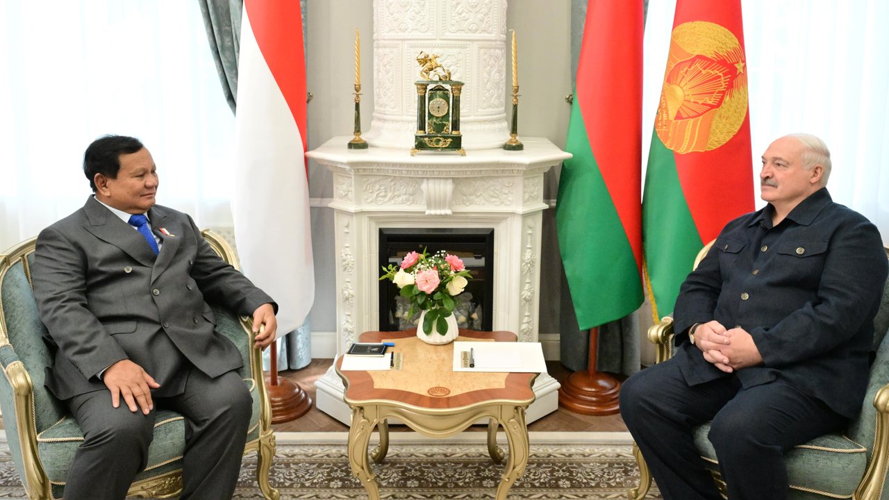 Prabowo Dibuat Terkejut Dengar Fakta Jadi Pemimpin Kedua Setelah Putin saat Datangi Tempat Spesial Presiden Belarus
