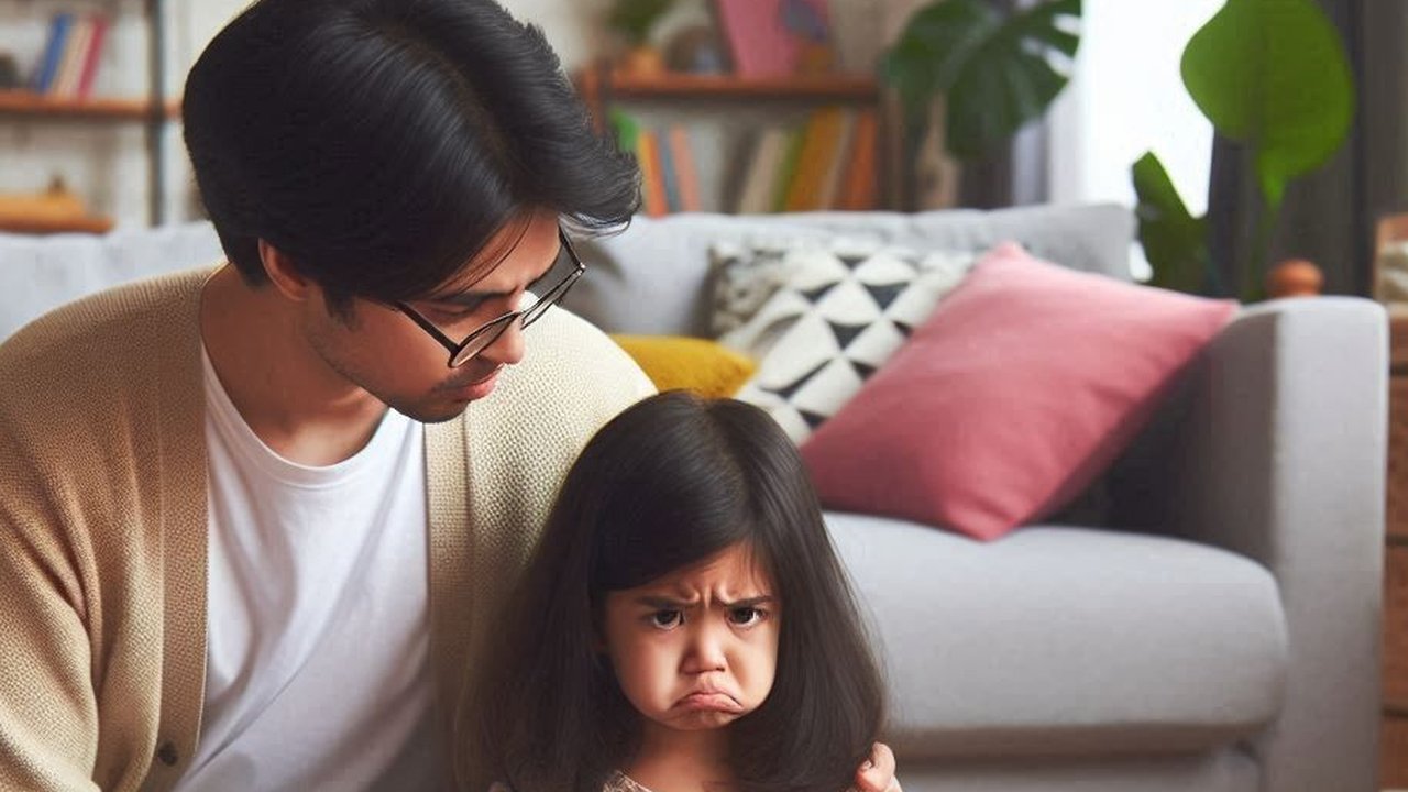 Ilustrasi Orangtua dan Anak