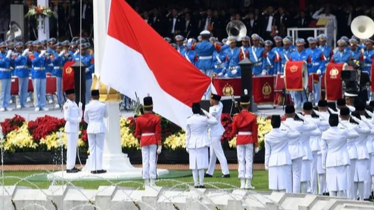 Upacara HUT RI di Istana