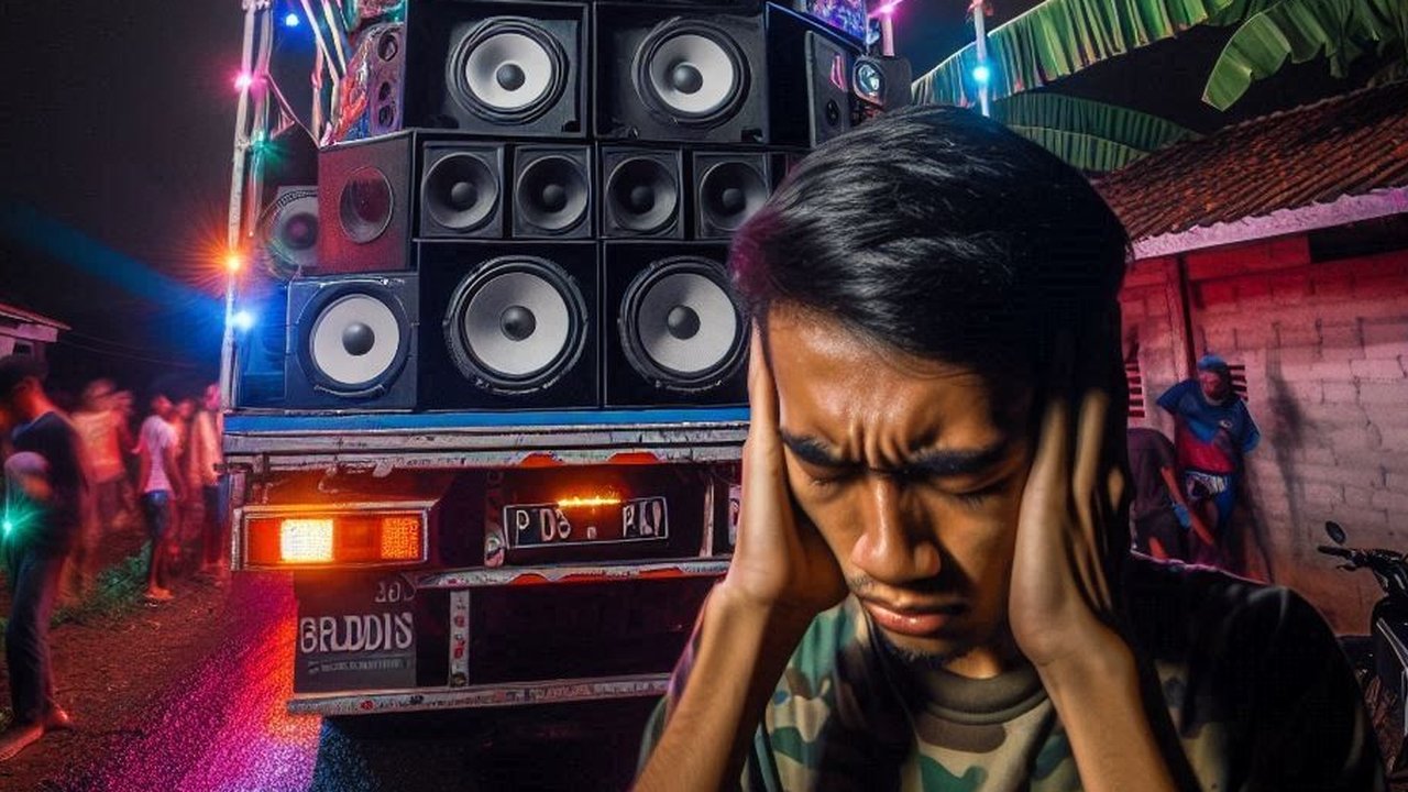 Ilustrasi Sound Horeg