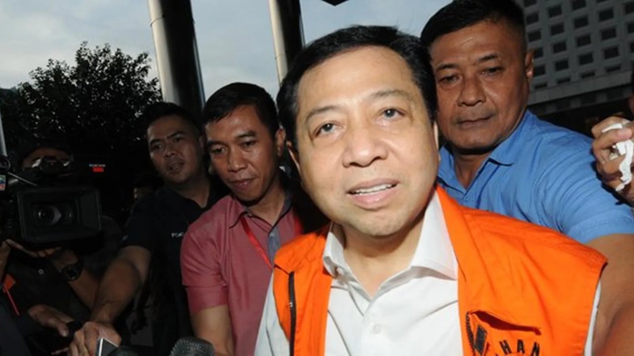 Hukuman Dikurangi Jadi 12,5 Tahun Penjara, Kapan Setya Novanto Bebas?