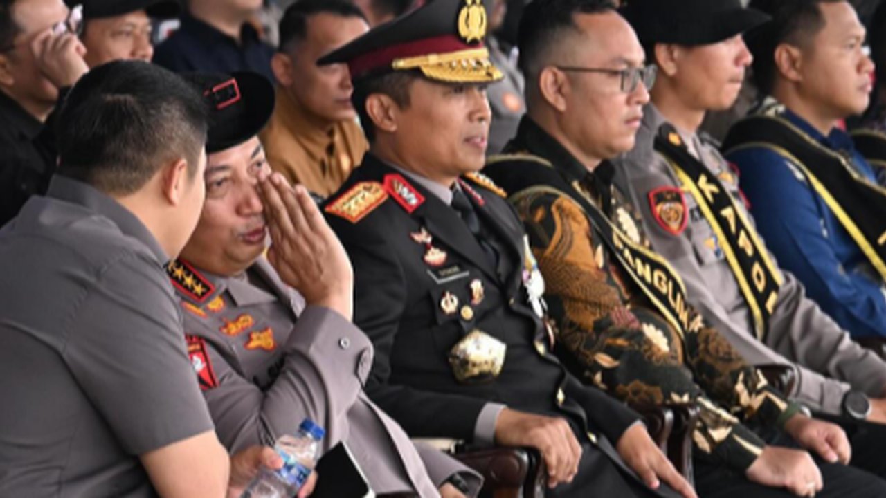 Janji Kapolri Depan Prabowo di HUT Ke-79 Bhayangkara