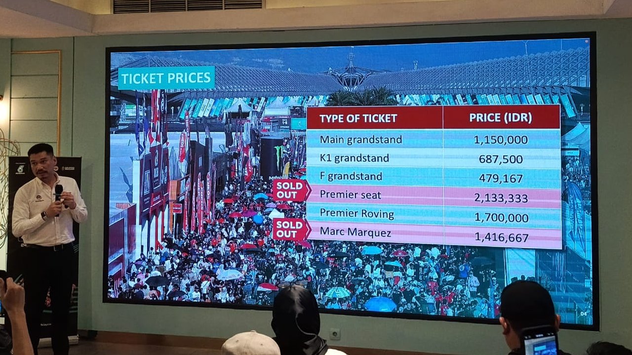 Cara Penyelenggara MotoGP Malaysia 2025 Gaet Penonton Indonesia untuk Datang ke Sirkuit Sepang