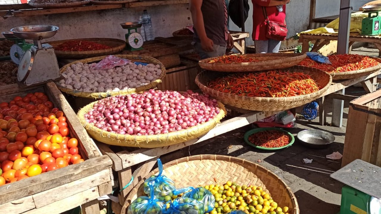 Update Harga Pangan Hari Ini: Cabai Rawit Rp58.074/Kg, Bawang Merah Rp44.070 /Kg