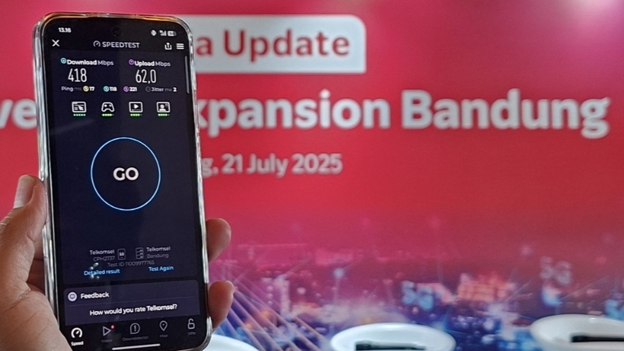 Warga Bandung Makin Banyak Pakai HP 5G, Telkomsel Gercep Ambil Langkah Konkret