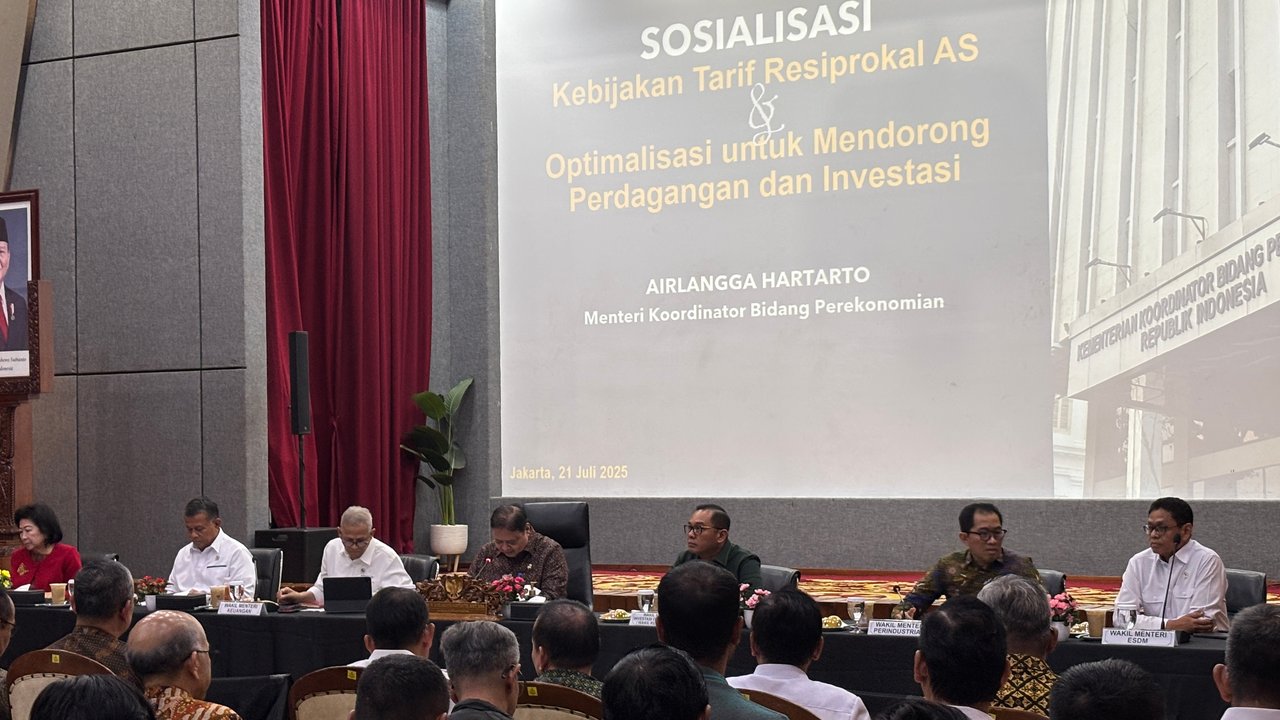 Menko Airlangga soal Pembelian 50 Pesawat Boeing dari AS: Belum Deal tapi Sudah DP