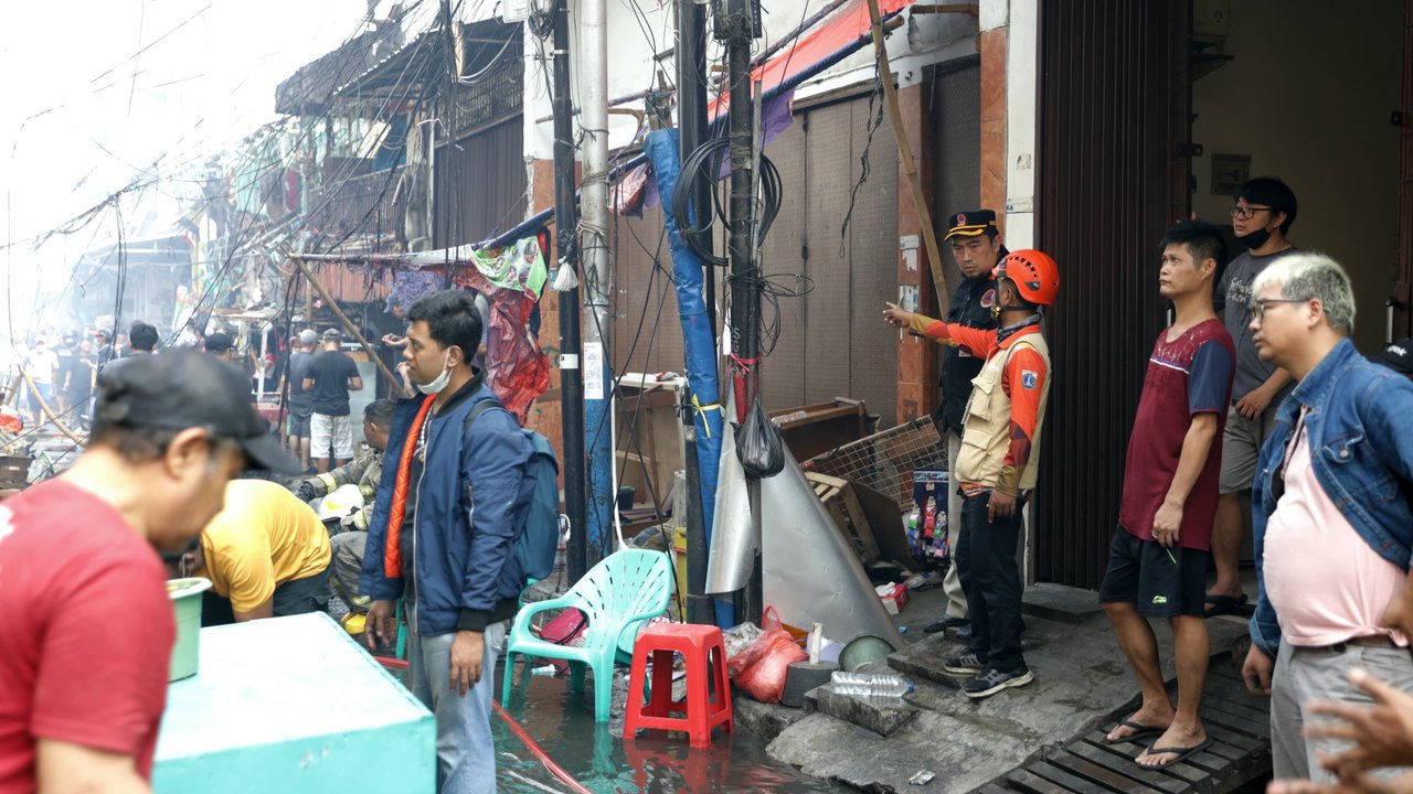 Kebakaran di Tambora, Jakarta Barta