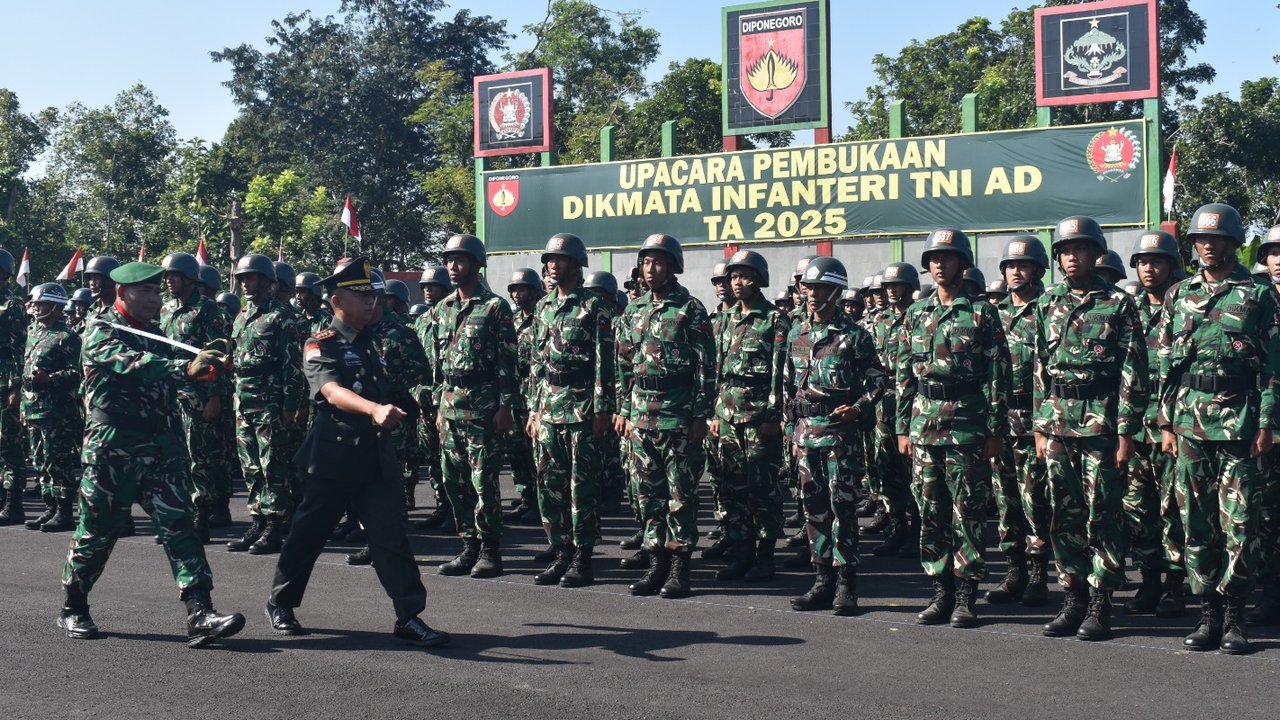 1.447 Prajurit TNI Kodam Diponegoro Digembleng Masuk Batalyon Pembangunan